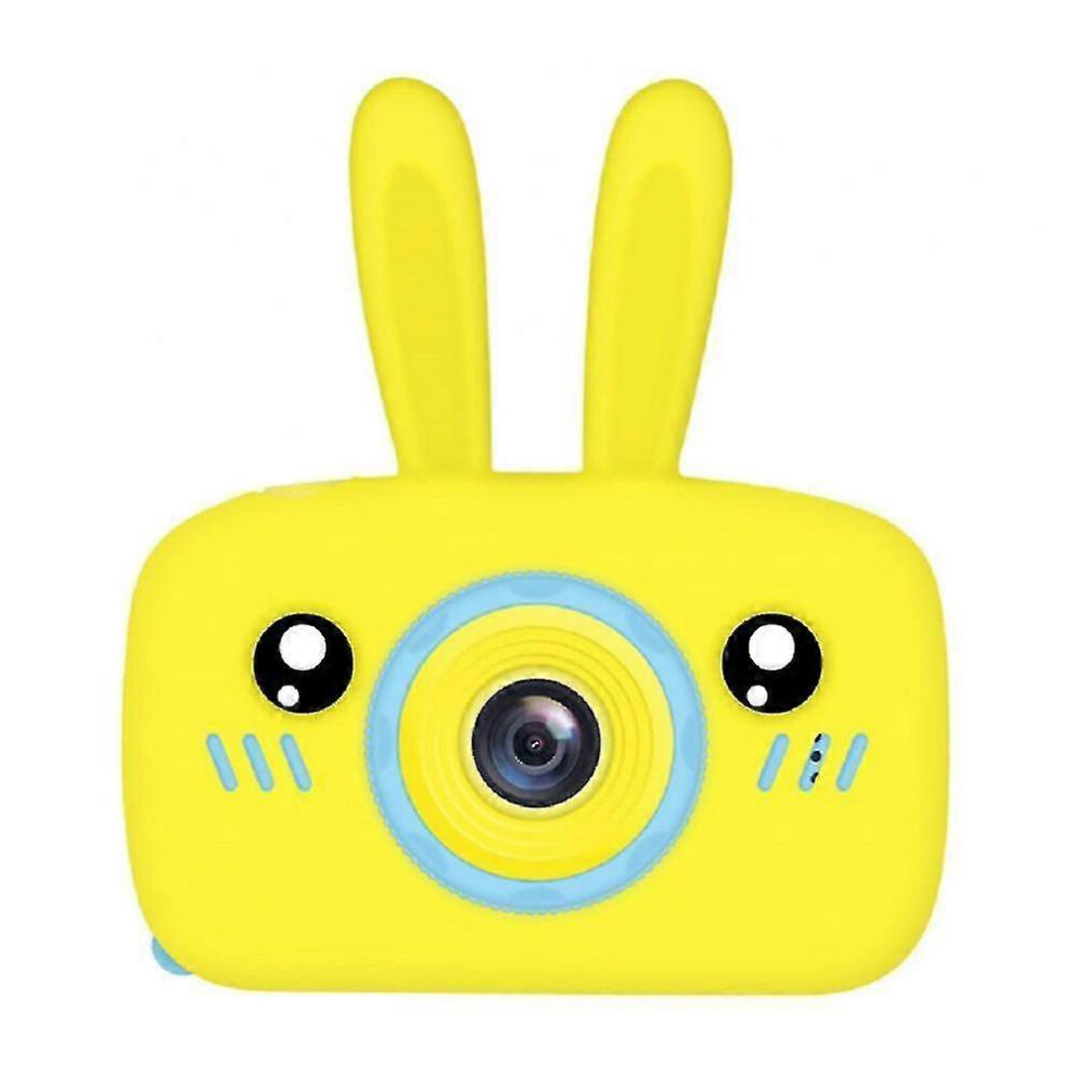 Photos - Other Toys Kikidex  Children's Camera 1080p Pixel High-Definition Digital Camera Children's Cute Cartoon Camera Toy Blu (Gray, One size)