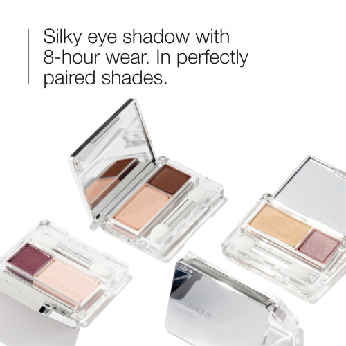 Clinique TUDO SOBRE O duo SHADOW #Praia Prune 2.2 gr 1