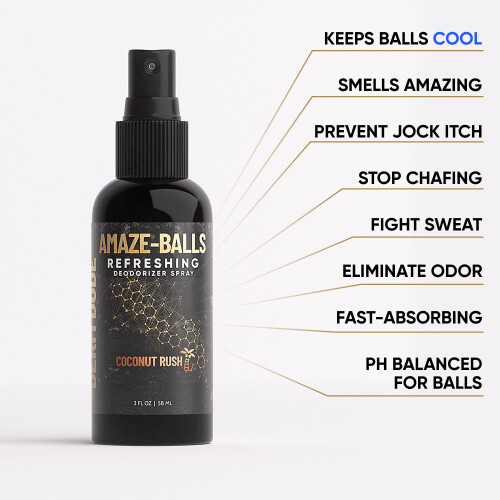 Derm Dude Amaze-Balls Coconut Rush 1
