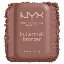 NYX PROFESSIONAL MAKEUP Matte Buttermelt Bronzer, Μακράς Διάρκειας Makeup με Vegan Σύνθεση - Butta Biscuit