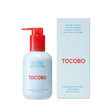TOCOBO Olio Detergente Calamina Pore Control 200ml / 6.76 fl oz | Brufoli, Pulizia Make-up, Cura Porosità