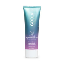 COOLA Organic Dew Good Illuminating Body Melt med SPF 40 Dermatologtestet solcreme, der ?jeblikkeligt oplyser huden 3,4 Fl Oz