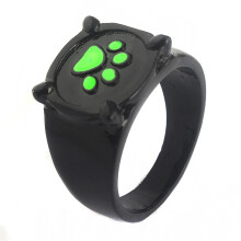 Wunderbare Marienkäfer Cat Noir Adrien Schwarze Pfote Ring Schmuck Schmuck Liebesmädchen