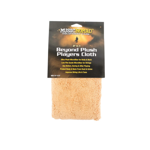 MusicNomad 2 'n 1 Beyond Plush Players Cloth (MN241) 1