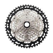 SHIMANO XT CS-M8100 Cassette - 12-Speed 10-45t Silver/Black Mirco Spline