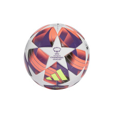 adidas Unisex-Erwachsene WUCL League Soccer Ball Wei/Aurora Schwarz/Turbo/Silber Metallic 4