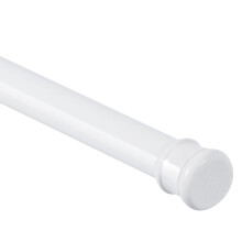 Ginbel Direct Shower Curtain Rod 28-48 Inch 1"""" Diameter Fjeder Lille Justerbar sp?ndingsgardinst?nger til badev?relsesvinduer Skab Ingen boring