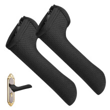 Motore V-8 Neoprene Door Handle Covers (2-Pack) Anti-Scald/Anti-Freeze Door Knob Protector