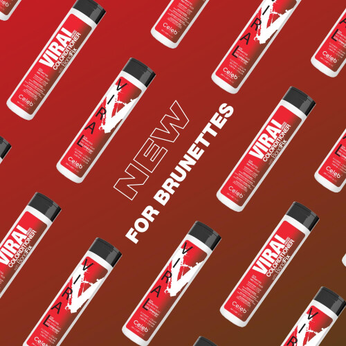 Celeb Luxury Κόκκινο Χρώμα Μαλλιών Conditioner για Καφέ + Bondfix Bond Rebuilder, Ημιμόνιμο Χρώμα 1