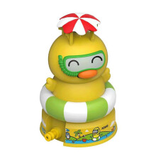 (Light Yellow, One size) 2025 New Sprinkler for Kids - Rocket Water Toys for Child- Kids Sprinkler Rocket Launcher, Attaches to Garden Hose Splashing Fun Toys