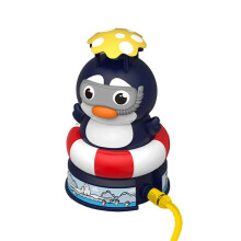 (Blue, One size) 2025 New Sprinkler for Kids - Rocket Water Toys for Child- Kids Sprinkler Rocket Launcher, Attaches to Garden Hose Splashing Fun Toys