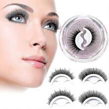 (Thick) 1 Pair Reusable Self-adhesive Eyelashes