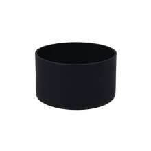 (Black, One size) Silicone Boot for Cup Accessories Protector Silicone Water Bottle Bottom Sleeve