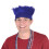 Beistle S60277-BAZ2 Heary Head Bandes 2 Piese OSFM Blue 5