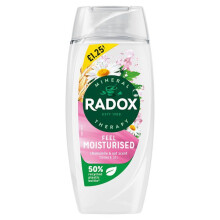 Radox Mineral Therapy body wash Feel Moisturised 225 ml (Case of 6 x 225ml)