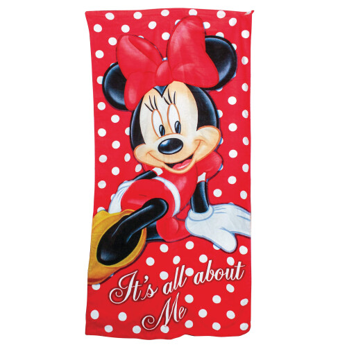 Disney All About Me Minnie Beach Towel 2