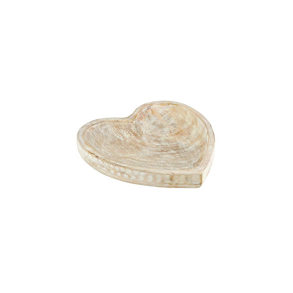 47th & Main Creative Brands Carved Heart-Shaped Wooden Bowl  Large  White-image-OPC-PFNQF9C-NEW
