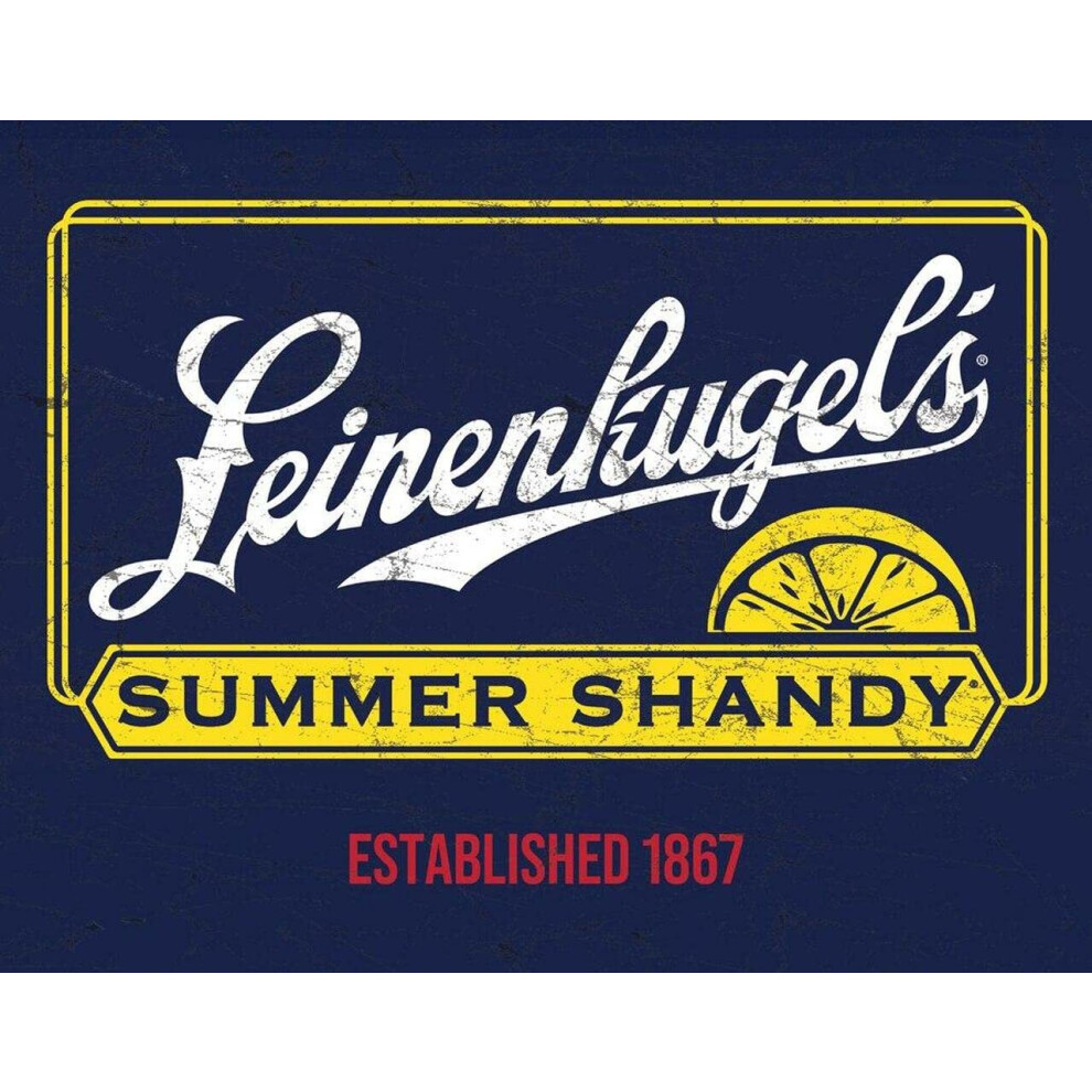 Desperate Enterprises Leinenkugel's Summer Shandy Plaque en    tain     Nostalgique