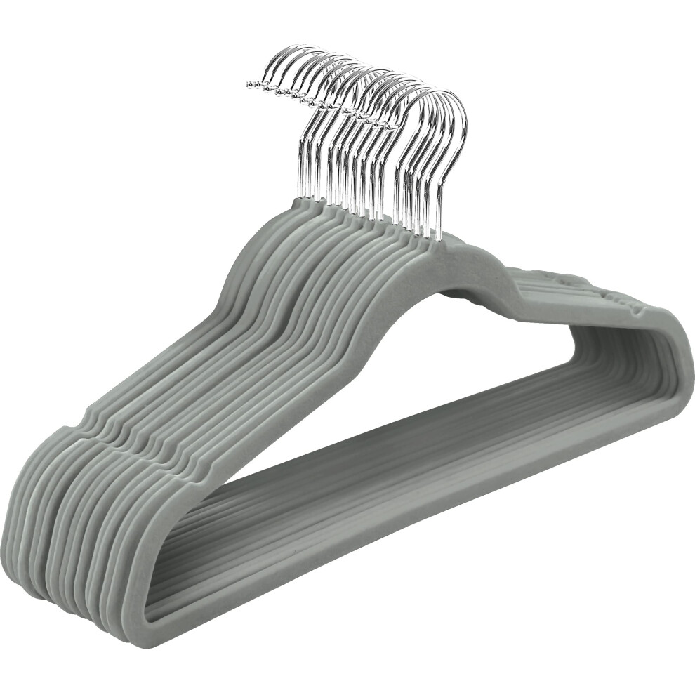 Utopia Home Premium-KleiderbüGel Aus Samt, 30Er-Pack – Rutschfest Und Langlebig-image