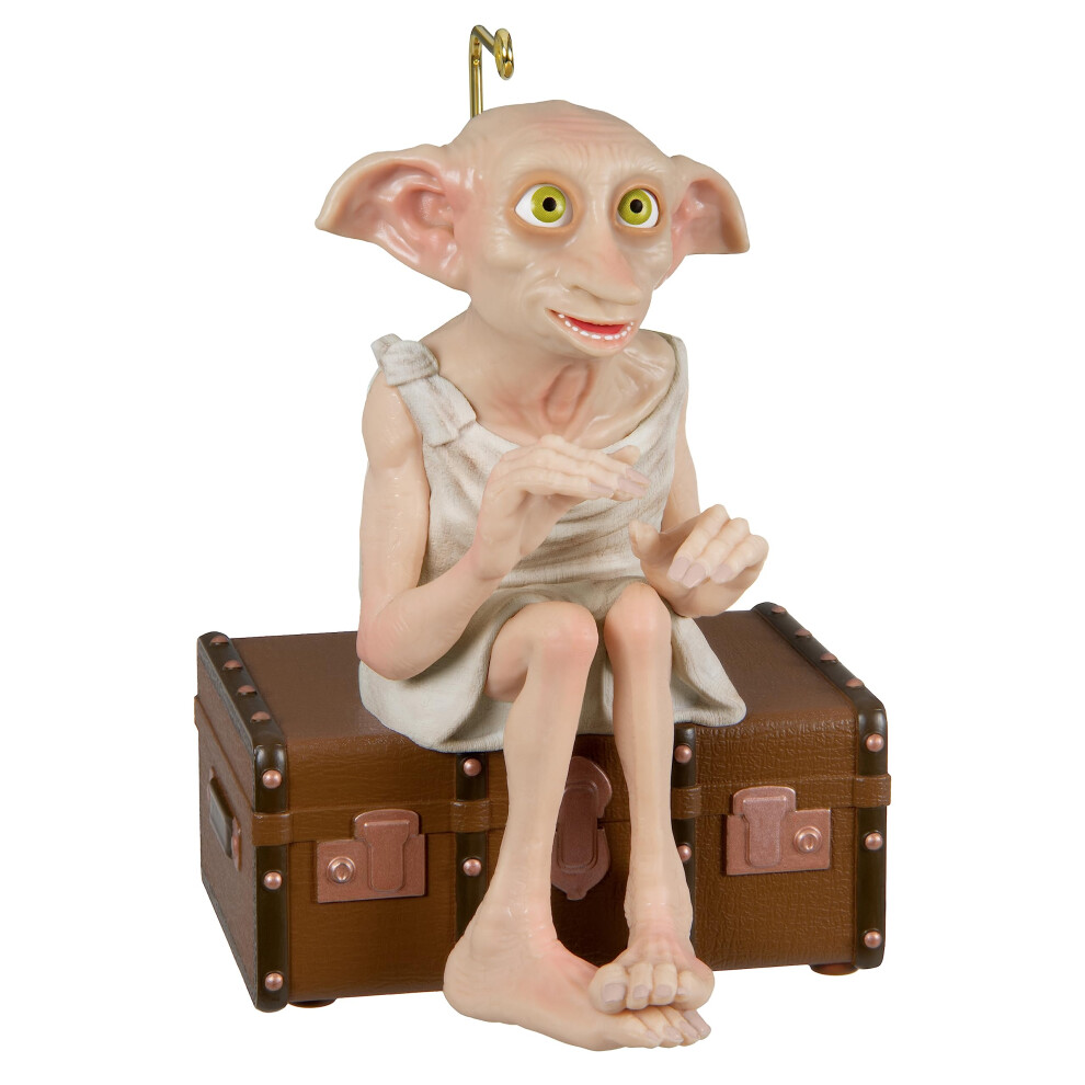 Hallmark Keepsake Ornamento Natalizio 2023, Ornamento Di Harry Potter, Dobby L'elfo Della Casa Con Suono E Movimento, Regali Per I Fan Di Harry Potter-image