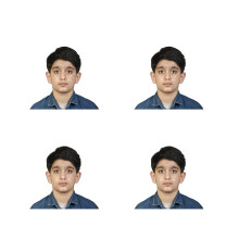 US-Online-Passfotodrucke, 2 x 2 Zoll, VISA, Staatsb  rgerschaft, Einwanderung, Arbeitsfotos, Greencard-Foto (2 x 2 Zoll (4 Bilddrucke))