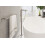 Hansgrohe Hansgrohe AddStoris 6-ιντσών Γωνιακό Ράφι σε Βουρτσισμένο Νίκελ, 41741820 2