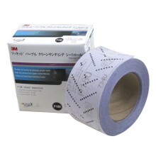 3M 30709 Hookit 734U Purple 70 mm x 12 m P180 Grit Clean Sanding Sheet