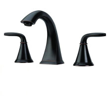Torneira de Lavabo Pfister Pasadena, 8 Polegadas, 2 Manípulos, 3 Furos, Acabamento Bronze Toscano, LF049PDYY