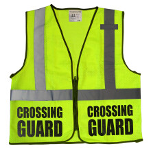 Conspira?ia Tee Crossing Guard Vest Vest VESTA DE SIGURAN?A SESTIA SECTURA ?COALA SETUALIZAREA ?COLARA