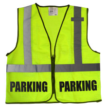 Verschwrungs-T-Shirt, Netzweste fr Parkwchter, Weste fr Parkpersonal, Sicherheitsweste fr Parkservice, Parken bei Veranstaltungen
