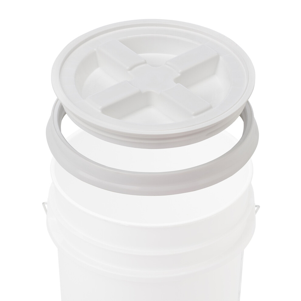 Tapa Para Balde De Hdpe De Grado Alimenticio Sin Bpa De 5 Galones Gamma Seal Premium-image