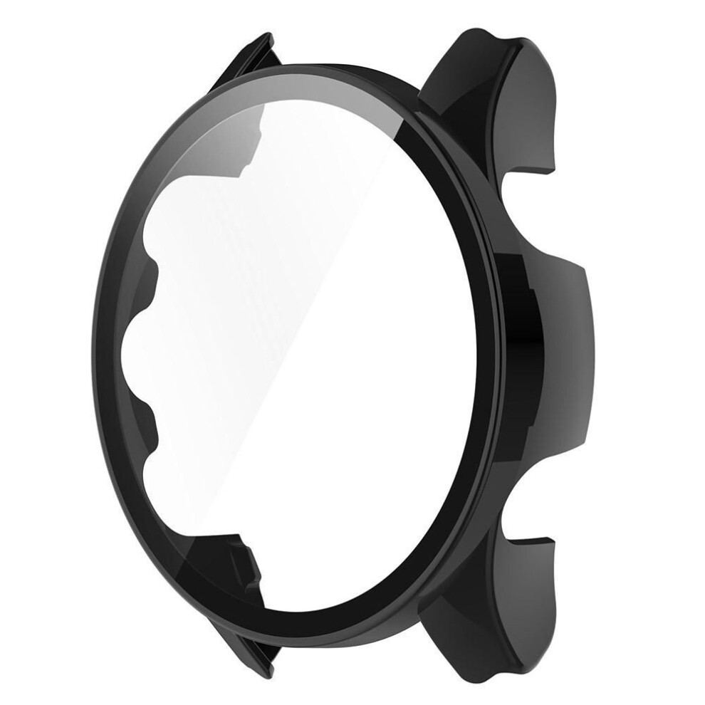 (black, Forerunner 255S) Full Screen Protector For Garmin Forerunner 965 255 255s Pc+tempered Glass Protective Case Shell Cover Bumper