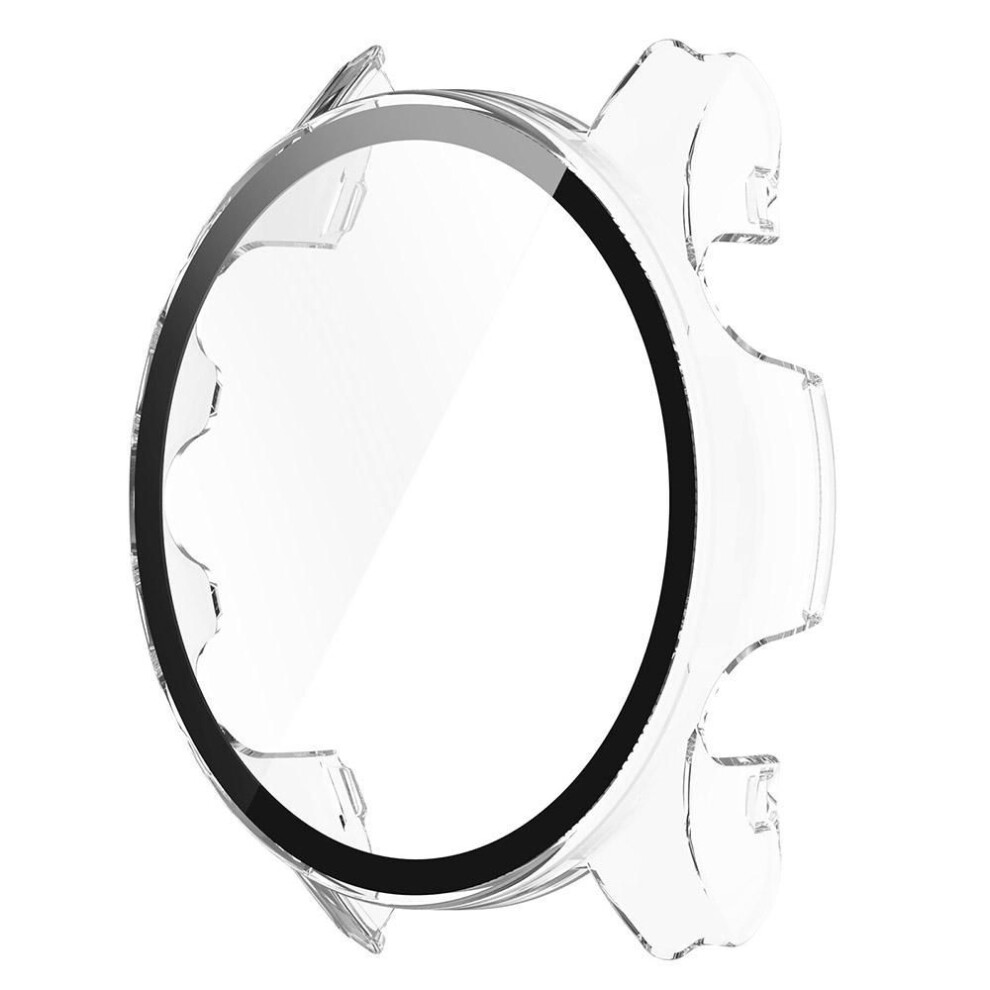 (transparent, Forerunner 965) Full Screen Protector For Garmin Forerunner 965 255 255s Pc+tempered Glass Protective Case Shell Cover Bumper