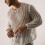 (White, M) Men Mesh Top See Through Hollow-out Sexy Polyester Knitted Mesh Top 4