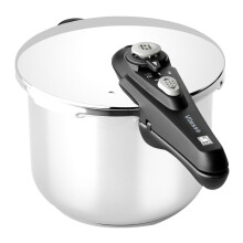 Olla a presi n de acero inoxidable Braisogona Vitesse 7 L color plata