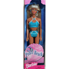 Blonde Pearl Beach Barbie -nukke 1997 ja sormus sinulle
