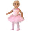 Dreamworld Collections Prima Ballerina - roupa de bailarina de 3 pe   as se encaixa em boneca de 18 polegadas - collant rosa com meias brancas e sa 3