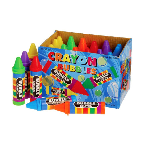 Crayon Bubbles 24 contagem