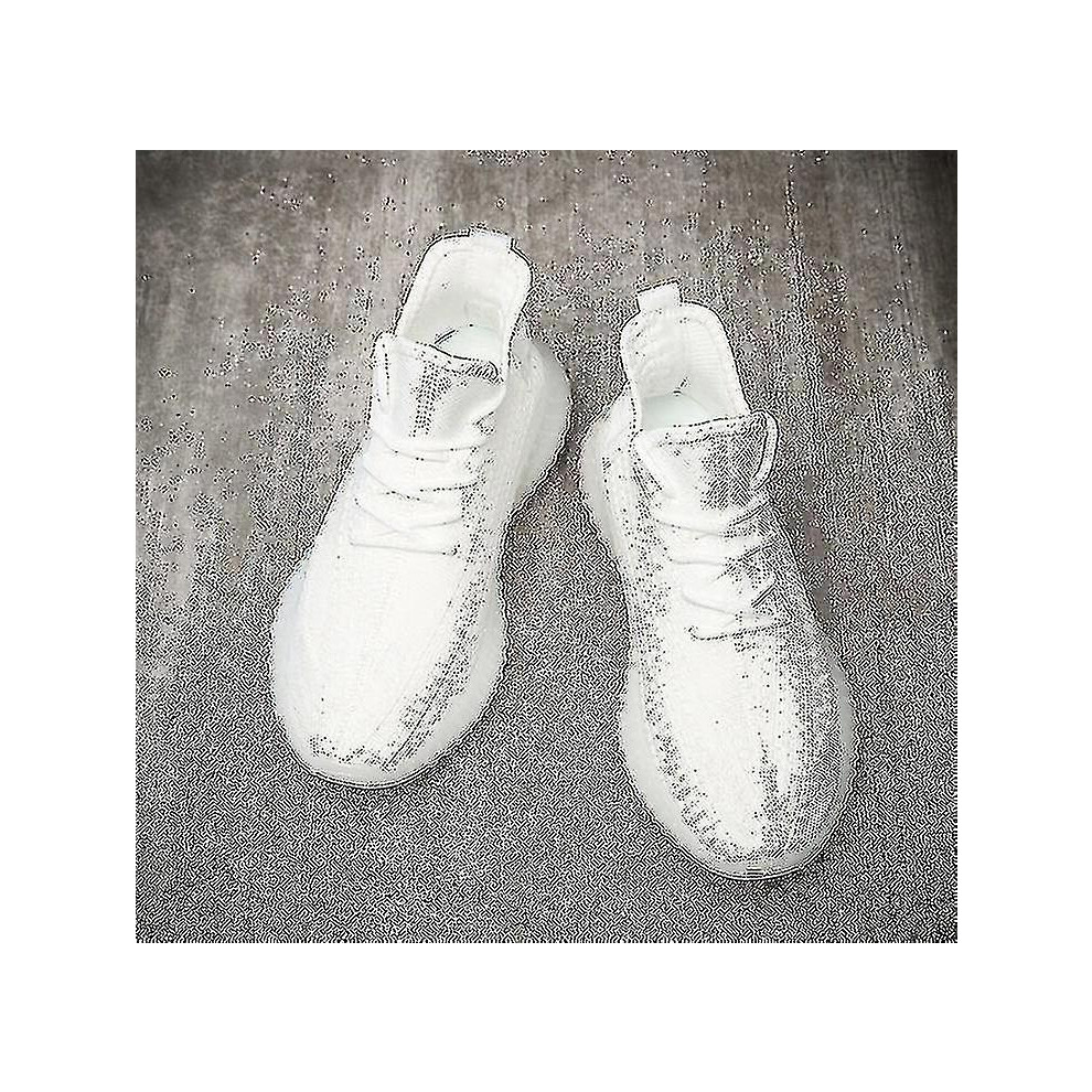 (, 42) Men's Casual Comfortable Sneakers Running Shoes 350 White