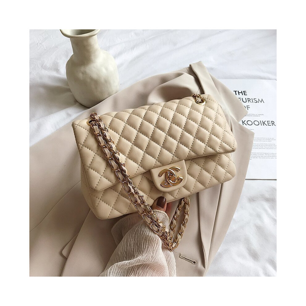 (Khaki) temperament single shoulder crossbody bag