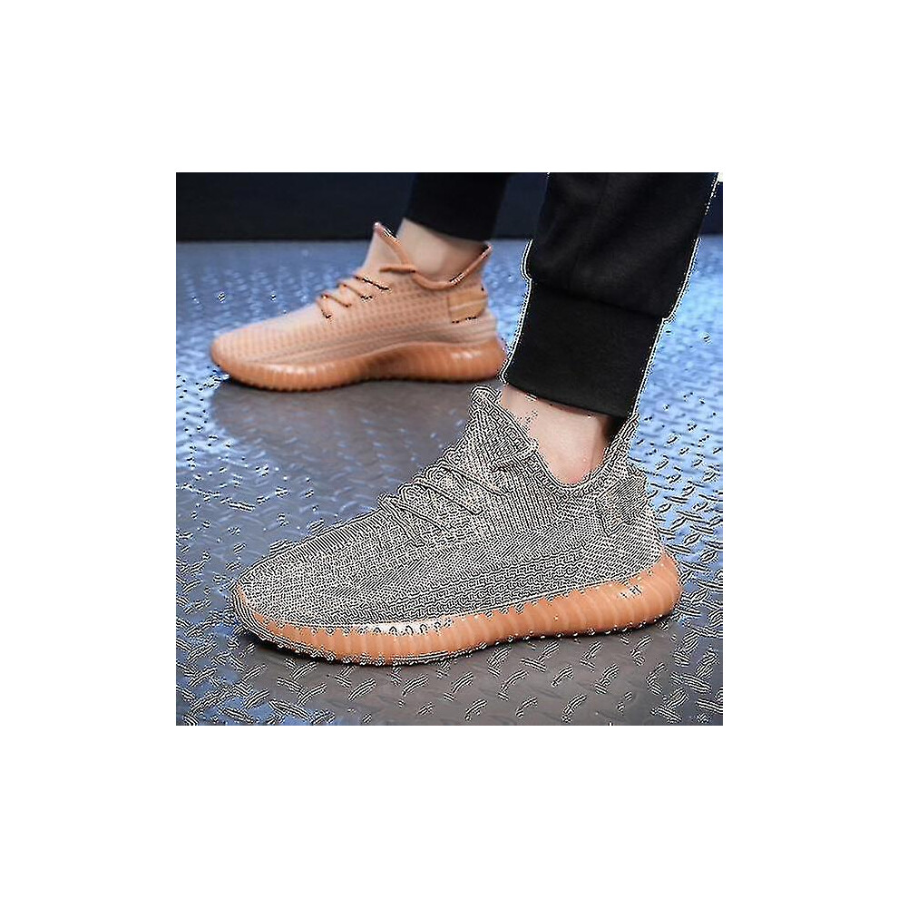 (camel, 42) Men's Casual Comfortable Sneakers Running Shoes 350