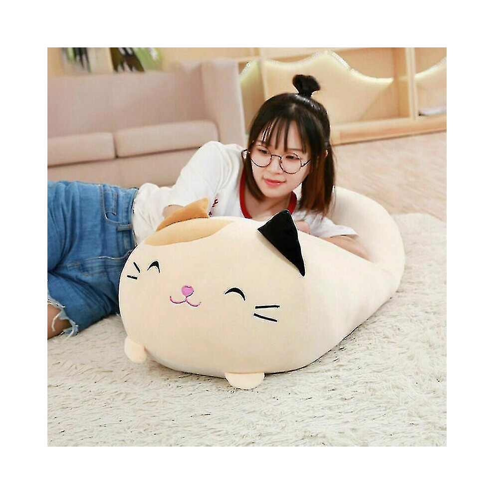 (30CM) Cat Soft Squishy Chubby Cartoon Pillow