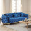 MN Furniture (Blue) Marton Modern Plush Velvet 3+2 Sofa Set 5