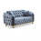 MN Furniture (Grey) Marton Modern Plush Velvet 3+2 Sofa Set 5