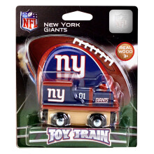 MasterPieces puinen junan veturi - NFL New York Giants - Virallisesti lisensoitu taaperoiden ja lasten lelu