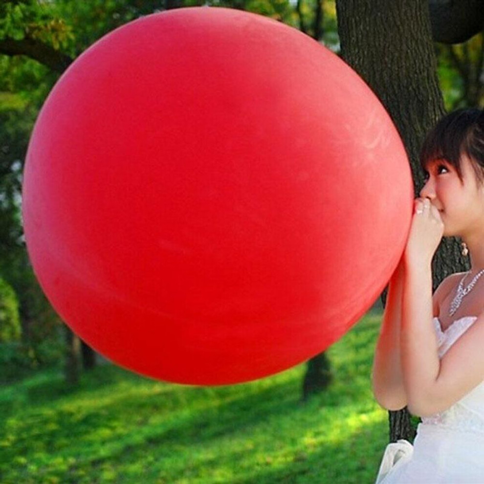 (yellow) 36" Transparent Festival Balloons