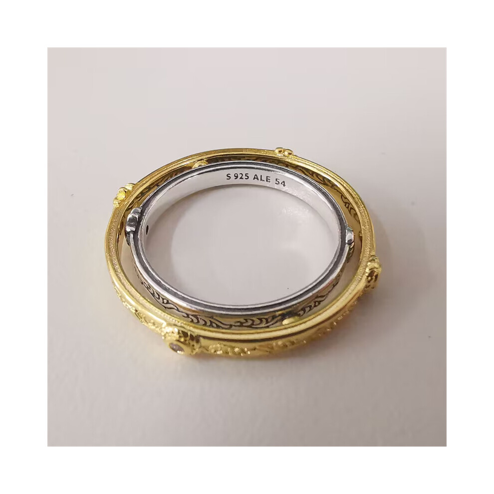 (52) pandora game of thrones spinning astrolabe ring