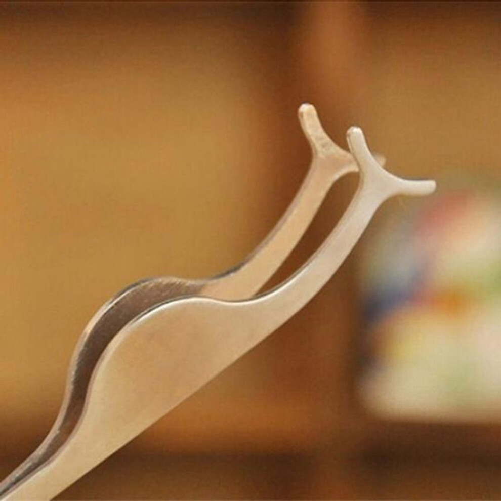 1pc Modern Beauty Tool False Eyelashes Extension Clamp Auxiliary Tweezers Clip