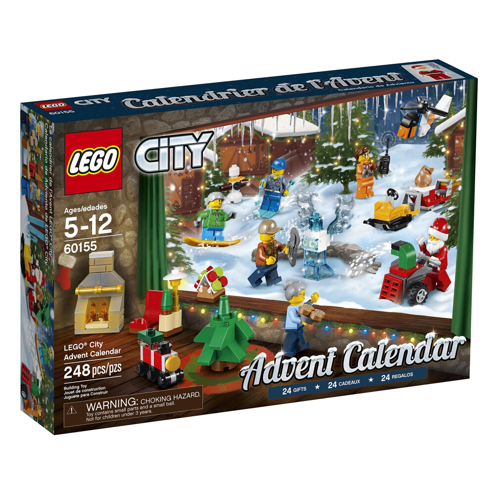 Lego 6174567 City Advent Calendar 60155 Building Kit