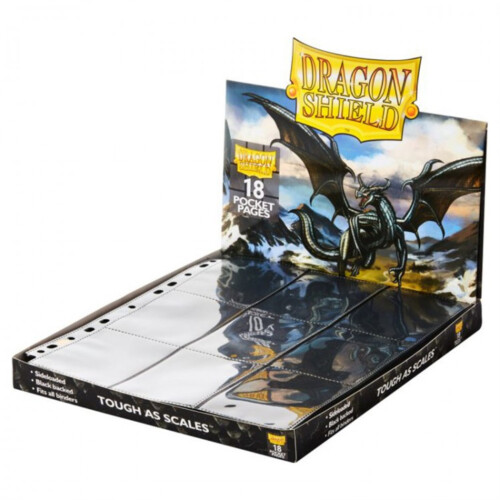 50 Folhas de bloco Dragon Shield 18 bolsos